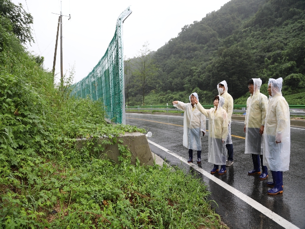 2022.08.10~08.11 증평군의회, 집중호우 피해 우려지역 점검